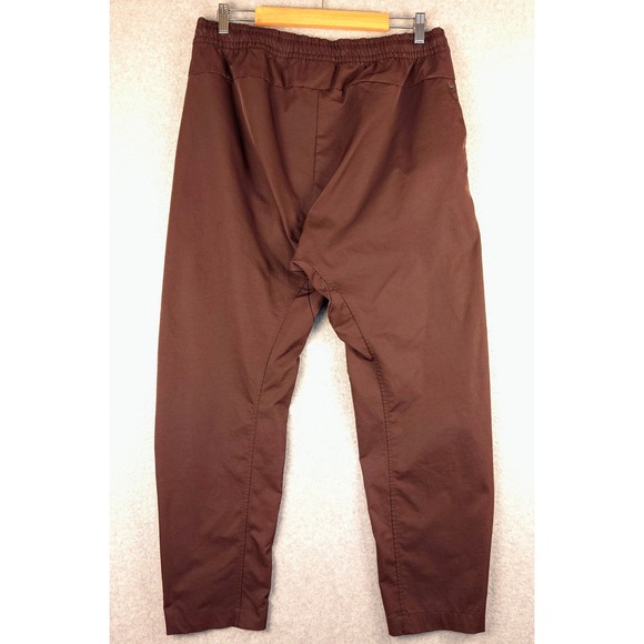 Nike Woven‎ Training Pants Burgundy Elastic Waist Lightweight XL - Picture 5 of 7